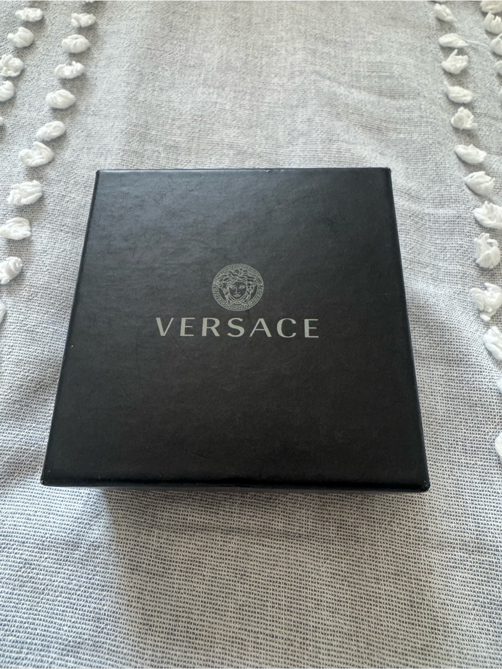 Versace Gold Hoop Earrings